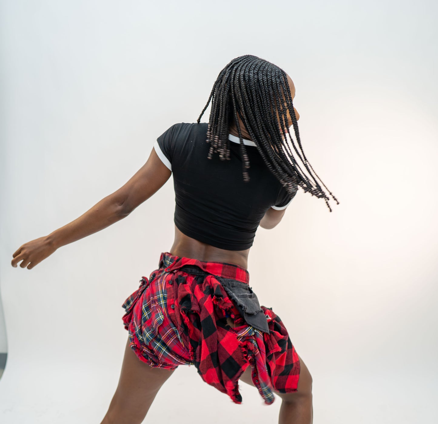 Mini Flannel Skirt