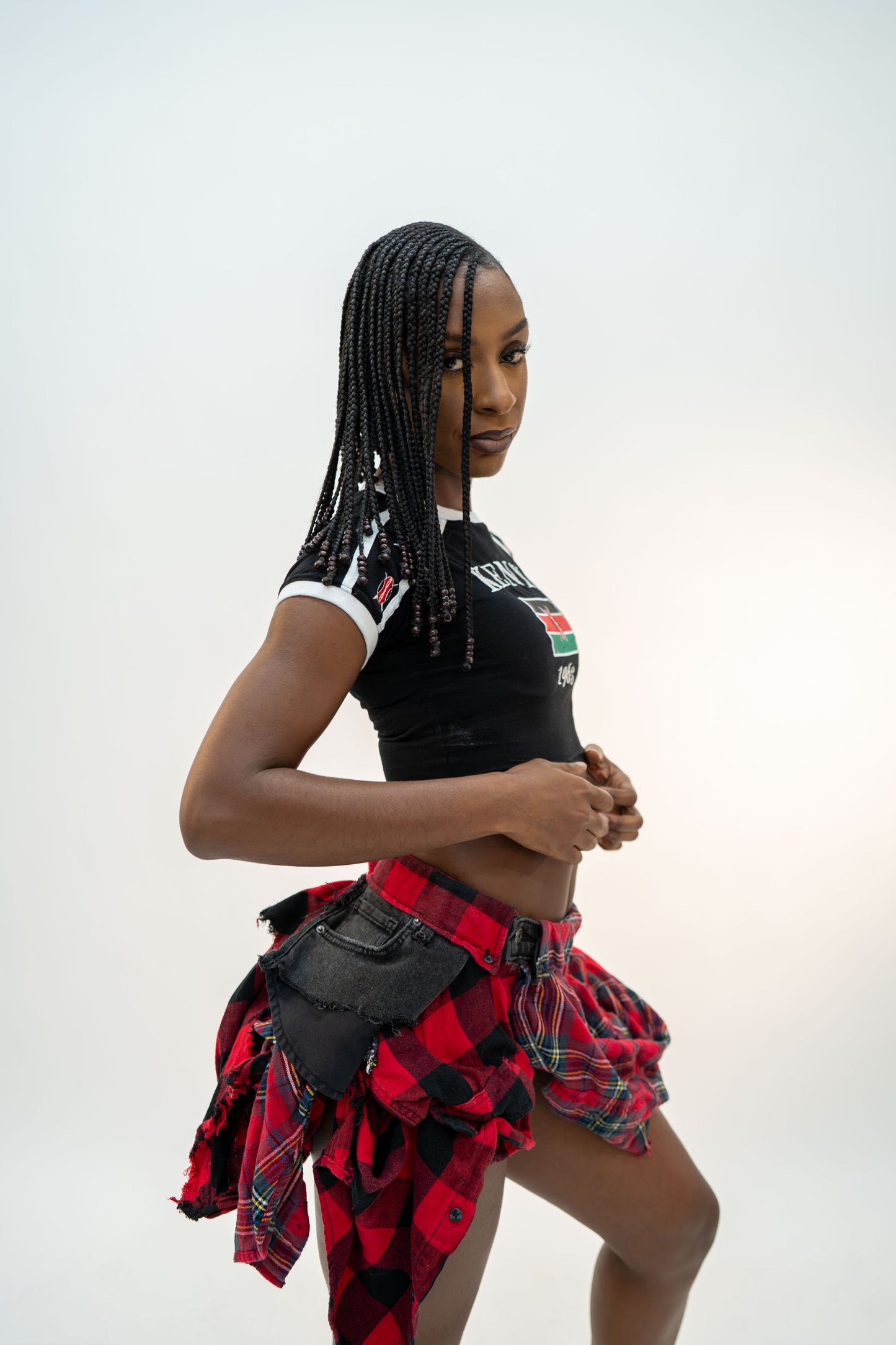 Mini Flannel Skirt