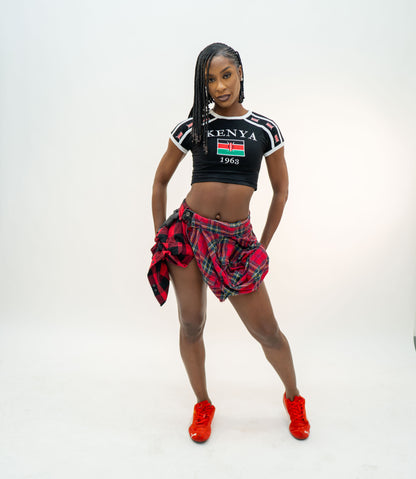 Mini Flannel Skirt