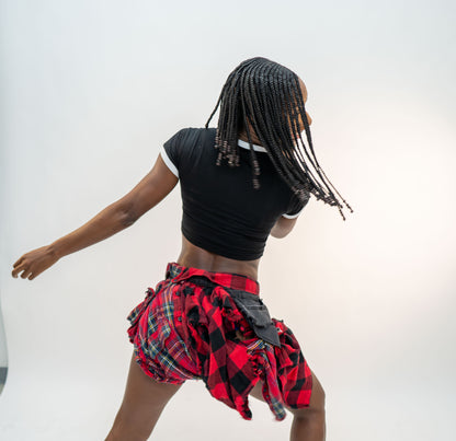 Mini Flannel Skirt