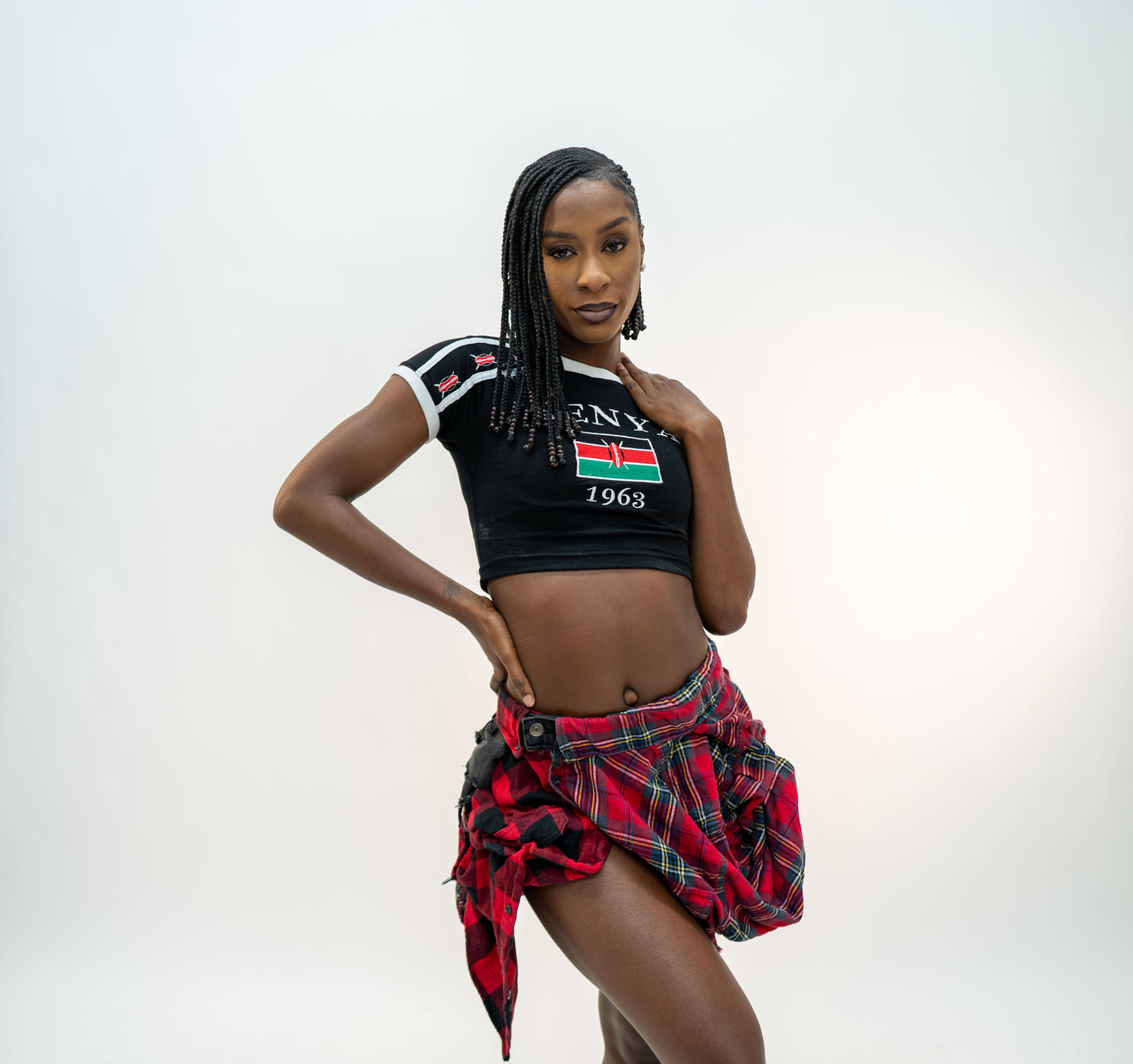Mini Flannel Skirt