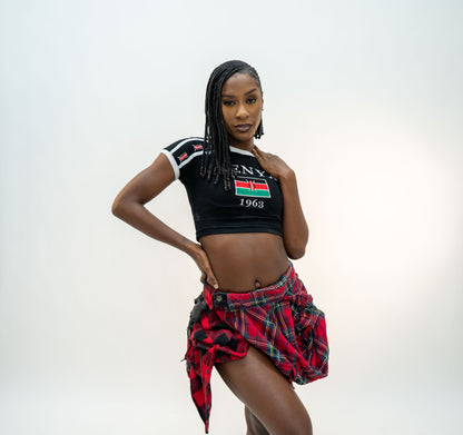 Mini Flannel Skirt