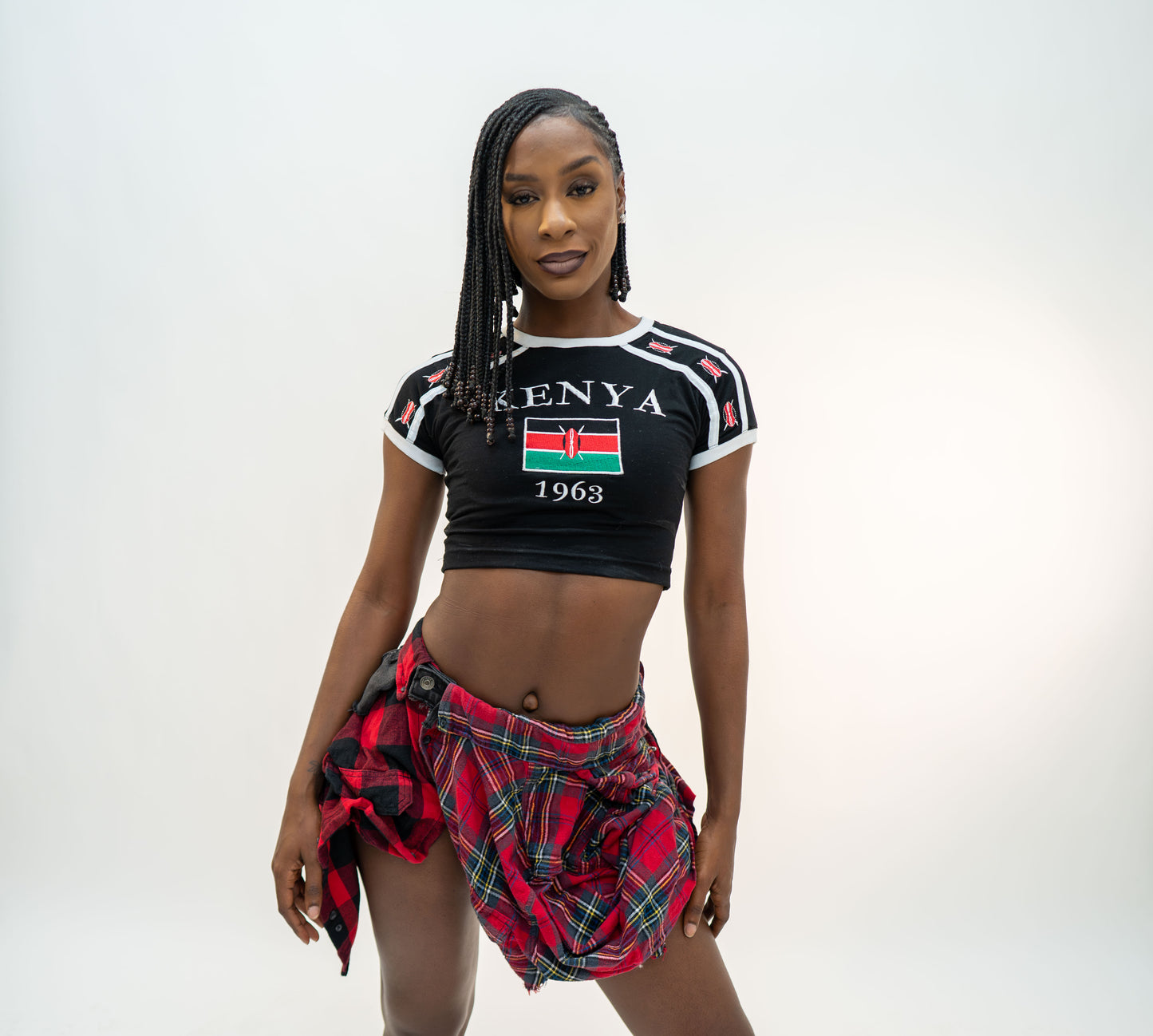 Mini Flannel Skirt